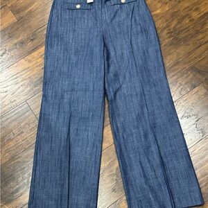 LOFT Dark Blue Denim Trousers